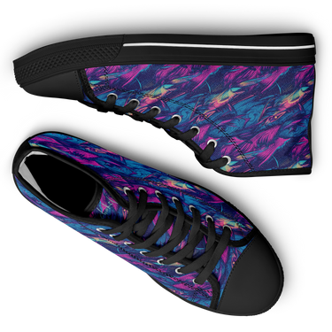 Chokefish™ Urban Peak Retro High Tops-Marine-007-2